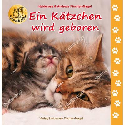 Ein Kätzchen wird geboren, Gebundene Ausgabe von Heiderose Fischer-Nagel, Fischer-Nagel, H