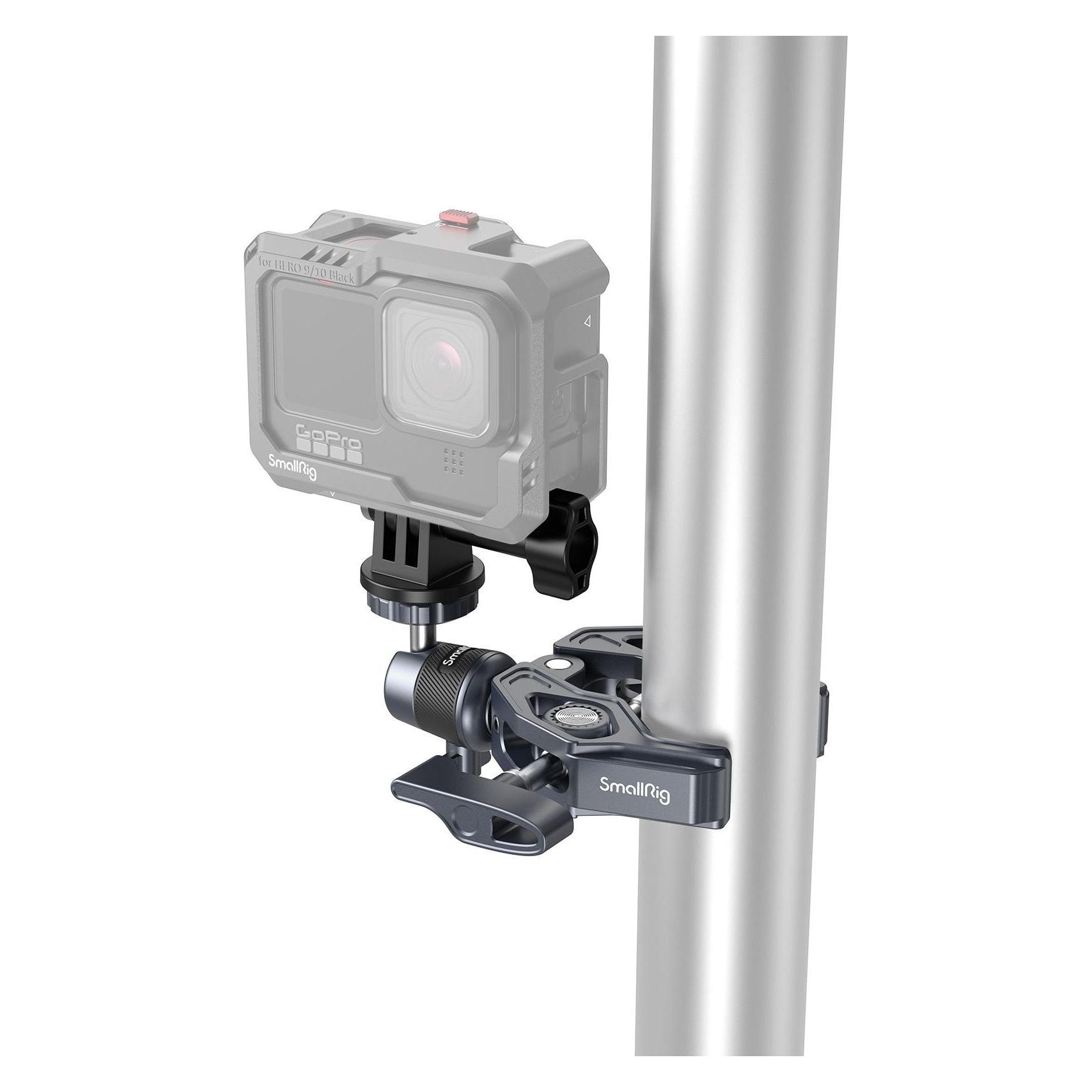 SmallRig Super Clamp with 360° Ball Head Mount for Action Cameras 4102B (4102B)