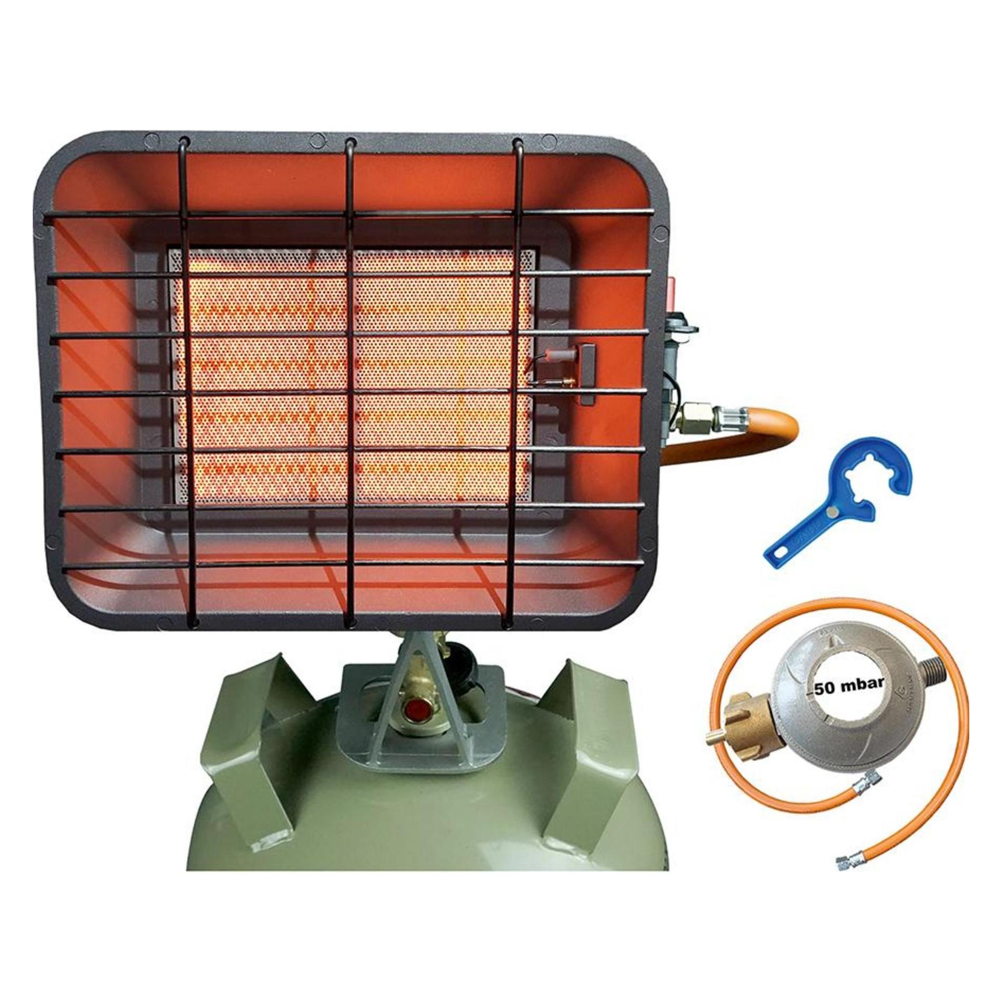 Magni Infrarot Aufsteckstrahler BC 4200 PZ mit Piezozündung (4200 W) (4260020513737)