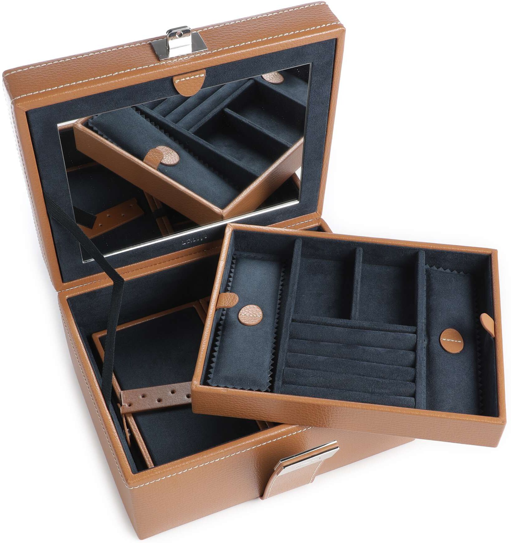 Le Tanneur Small Schmuckkasten, braun