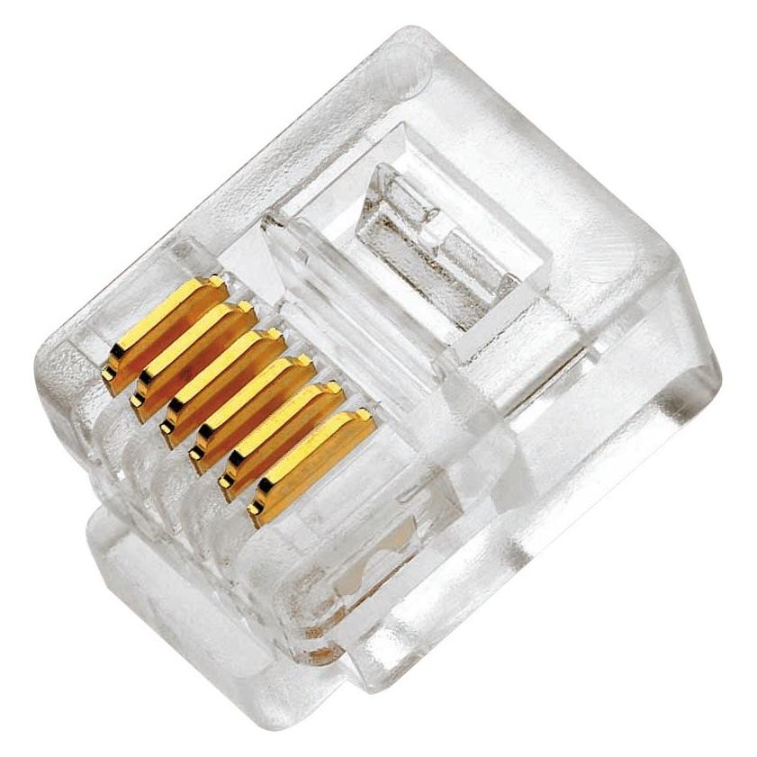 Cimco Modul-Stecker RJ12 6P/6C183004Flex. (Stecker Tülle) (183004-00100)