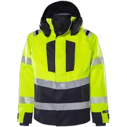Fristads,  Flamestat Airtech Jacke 4525 ATHR Grösse 2XL Warnschutz-Gelb/Marine (XXL)