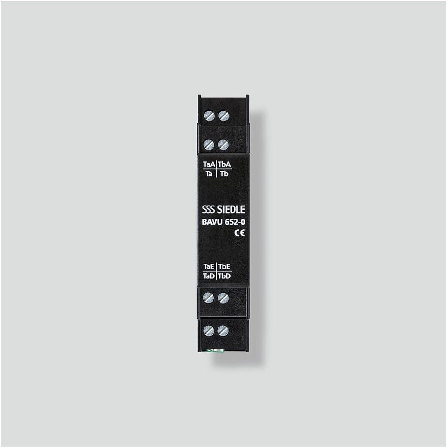 Siedle&Söhne; Bus-Audio/Video-Verteiler unsymetr.schwarz BAVU 652-0 (200049632-00)