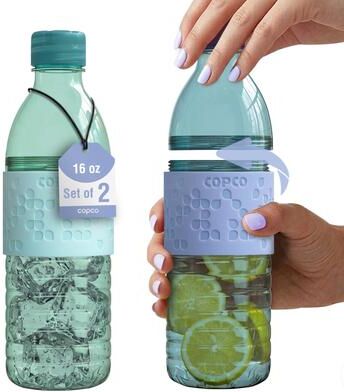 Copco Hydra Tritan Water Bottle Set of 2 BPA Free