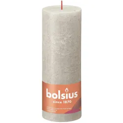 Bolsius, Kerzen, Stumpenkerze 'Rustiko Shine' (1x)