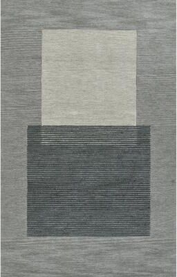 Momeni Archer Hand Tufted Wool Geometric Area Rug.