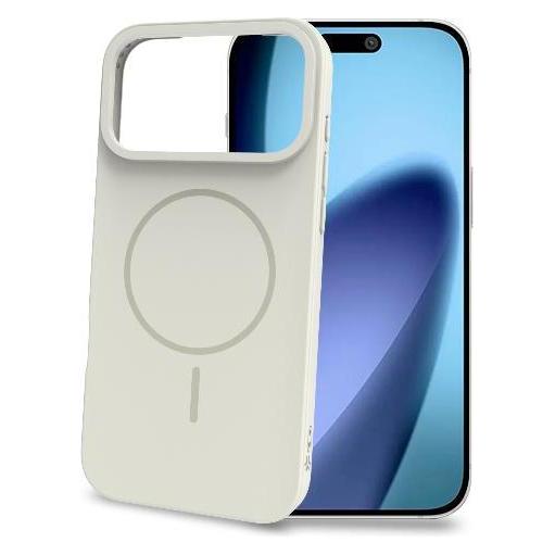 Celly Cover MagSafe, TPU Weiss, für Apple (Apple iPhone 17 Pro Max) (MAGSLIM1152WH)