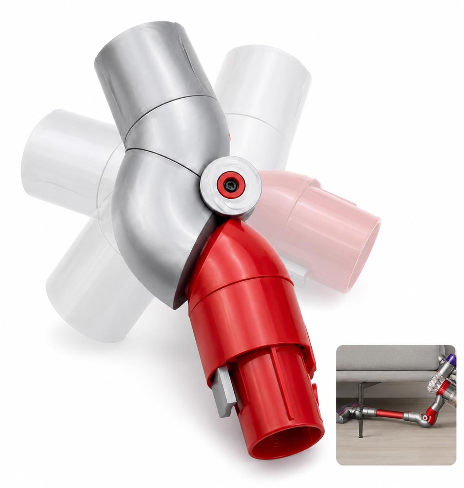 Dripio Stofzuigeradapter van ABS-kunststof voor Dyson V7, V8, V10 en V11