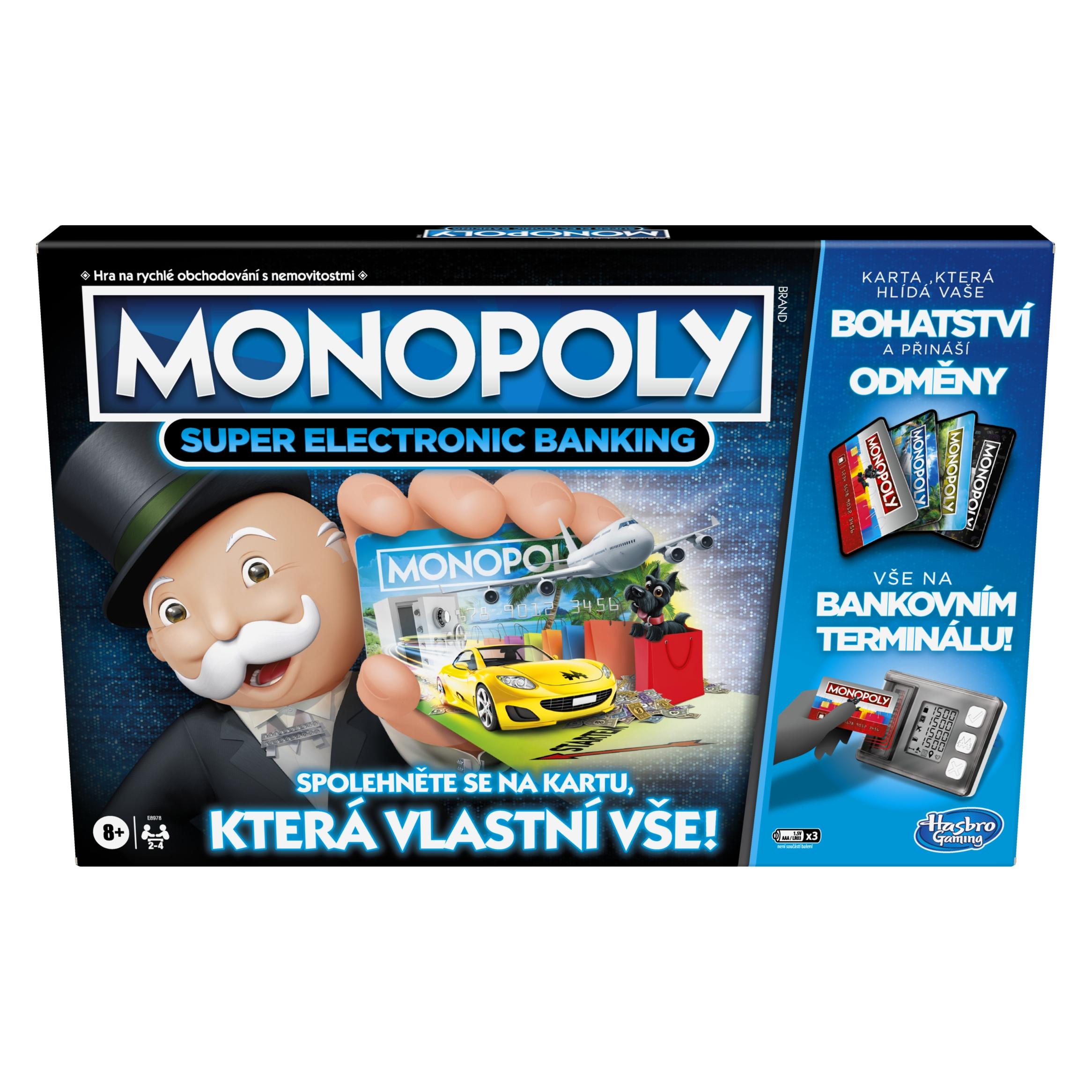 Hasbro Monopoly Banking Cash-Back (Tschechisch) (14E8978)