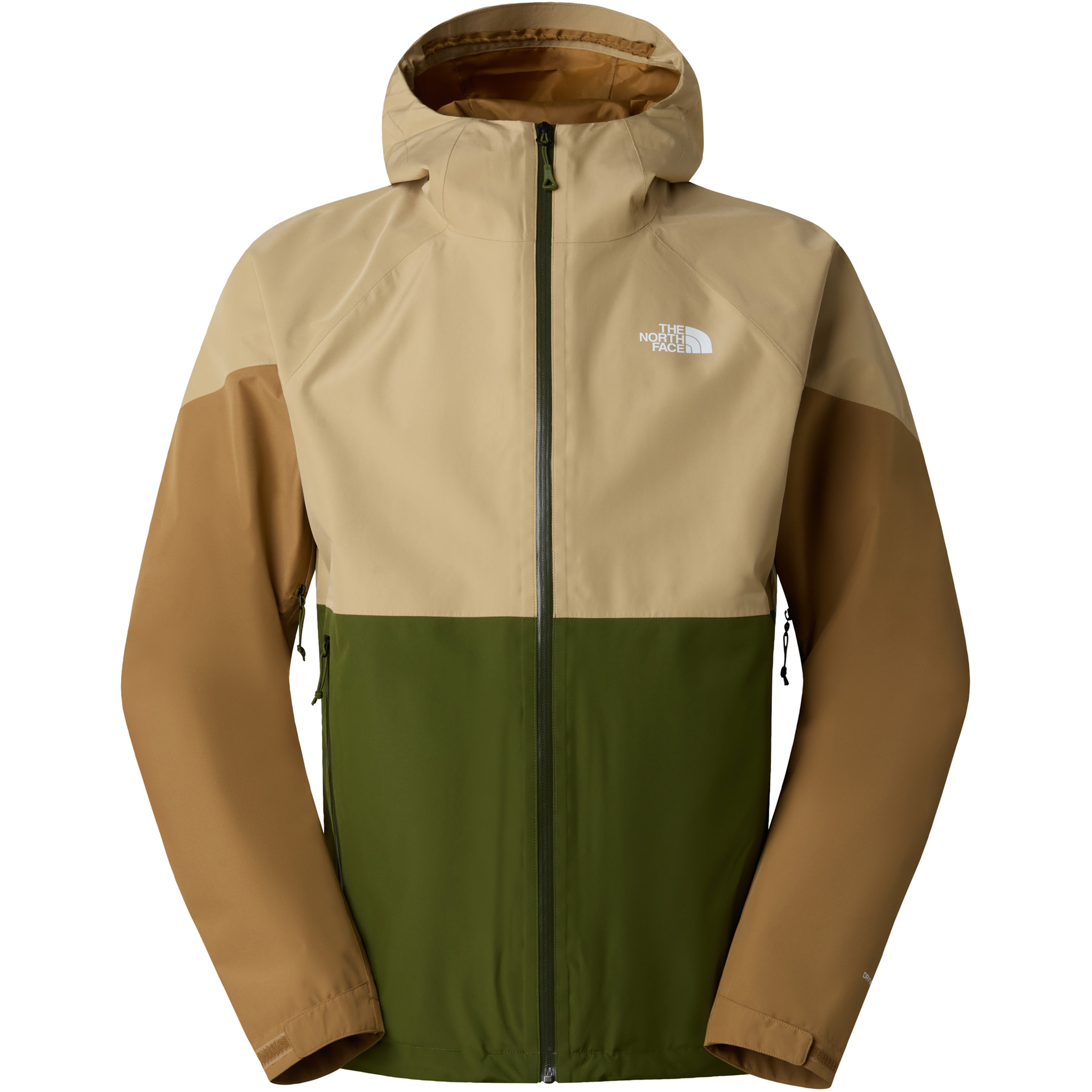 The North Face Lightning Zip-in Herren Regenjacke oliv Größe XXL Trekking Wasserdicht Wasserabweisend
