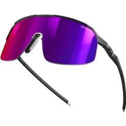 Julbo, Unisex, Sportbrille, Density Schwarz Spectron HD 3 (Black, Blau, blau/pink, Purple, Schwarz-zinnoberrot), Schwarz, Blau, Violett, Pink