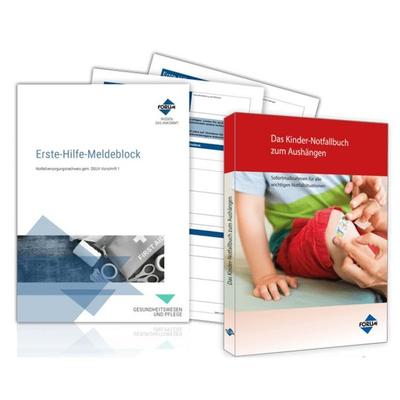 Paket: Erste Hilfe an Kindern, Set von Forum Verlag Herkert GmbH, Forum Verlag Herkert, 978-3-9887529-4-9