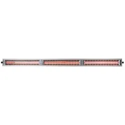 KRS Infrarotlampe IR 3126RR mit Schutzgitter - Kurzwellenemission - Leistung 3x1500 W - Spannung 400 V - Komfortbereich 37 bis 48 m2