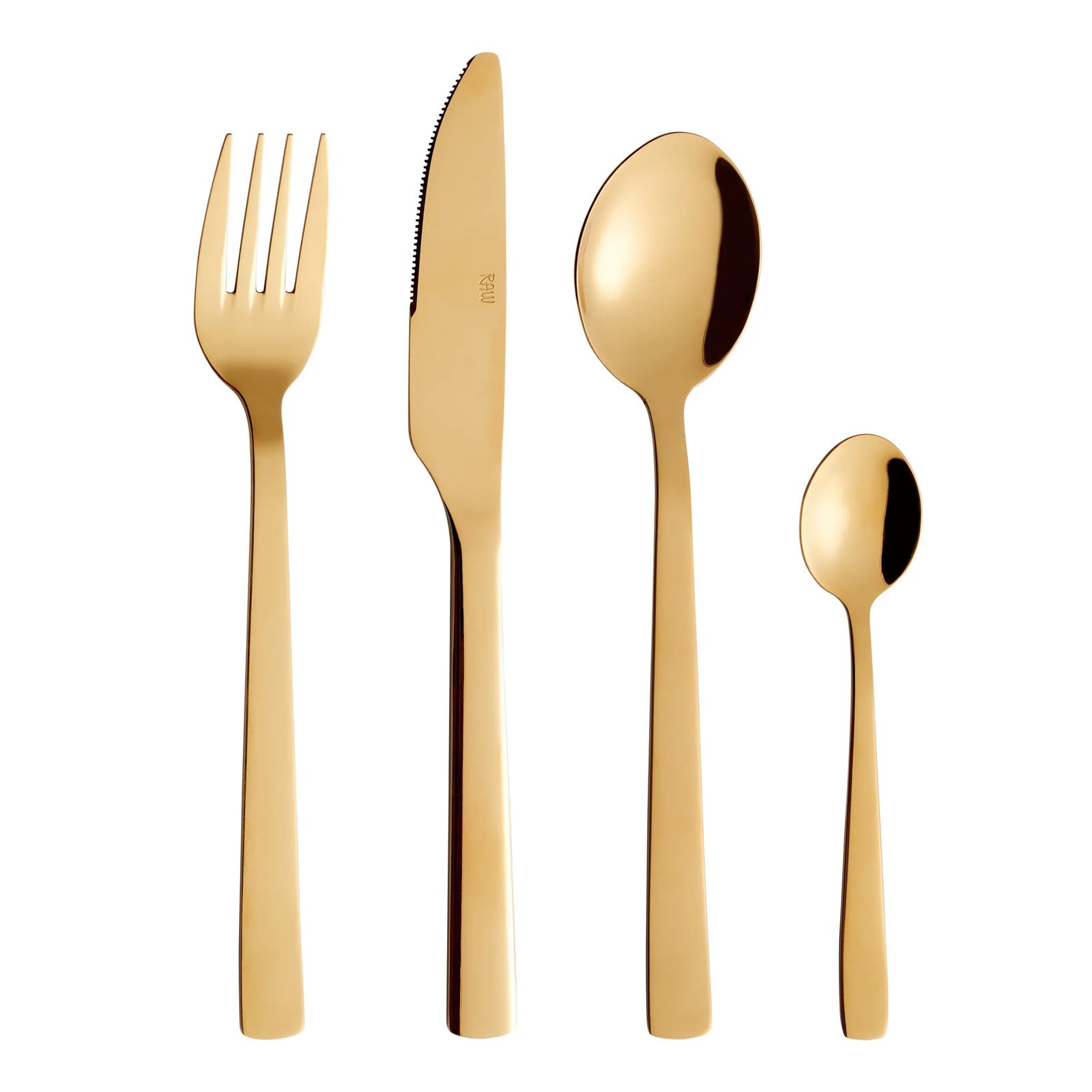 Aida Raw bestekset 48-delig Goud