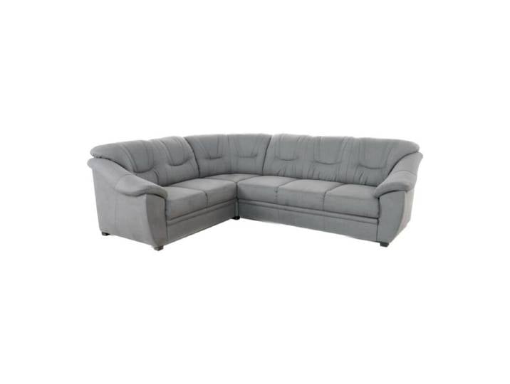 Polsteria Savona Ecksofa - Flachgewebe Euphoria 10 grey - ohne Funktion - links ohne Funktion Modern