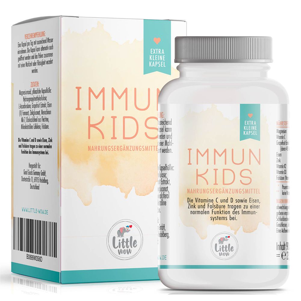 Little Wow Immun Kids Immunsystem Kinder veg.Kaps. 90 St Kapseln