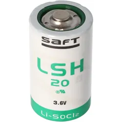 Saft Batterie LSH 20 L, Primary LSH20 (1 Stk., D, 13000 mAh), Batterien + Akkus
