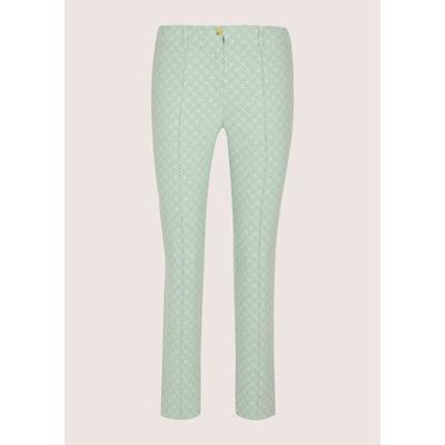 MADELEINE "Jerseyhose Jacquardhose mit grafischem Muster" Jacquardhose mit elastischem Bund