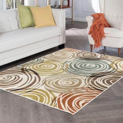 Alise Rugs Decora Modern & Contemporary Floral Indoor Area Rug