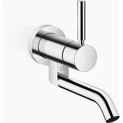 Dornbracht META Waschtisch-Wand-Einhandbatterie ohne Ablaufgarnitur, Ausladung 185mm, 36805660-00, Farbe: Chrom