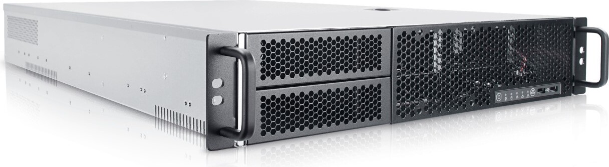 InWin Gehäuse 2U Server mittlere Tiefe IW-R200N (1BBUAD--000010)