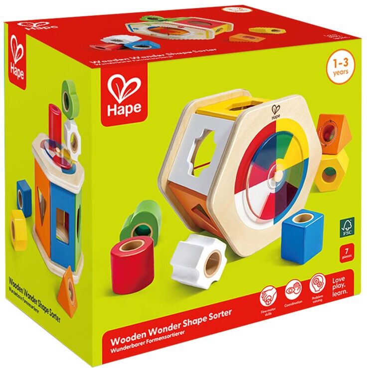 Trieur de formes en bois - Hape