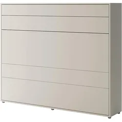 SCHRANKBETT Bed-Concept BC-14 160x200 mit weißer LED Beleuchtung