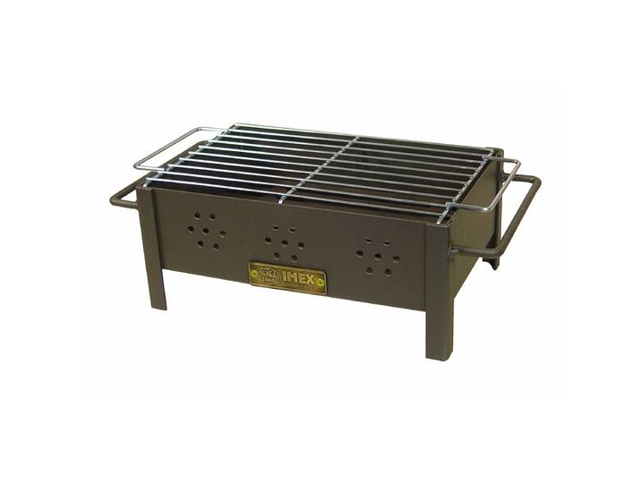 Table De Barbecue Avec Grille Zince 31x21x14cm Imex El Zorro