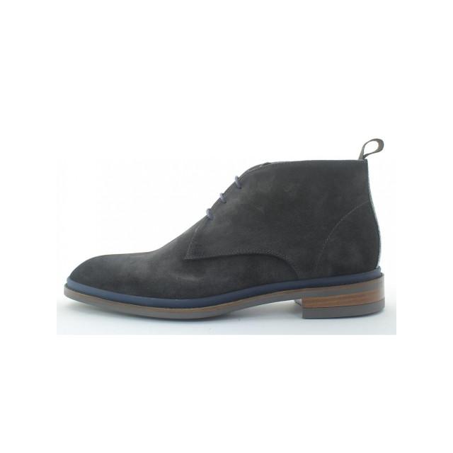 Giorgio Giorgio 85804 donker grijze suede veterschoen