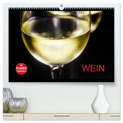 Wein (hochwertiger Premium Wandkalender 2027 DIN A2 quer), Kunstdruck in Hochglanz