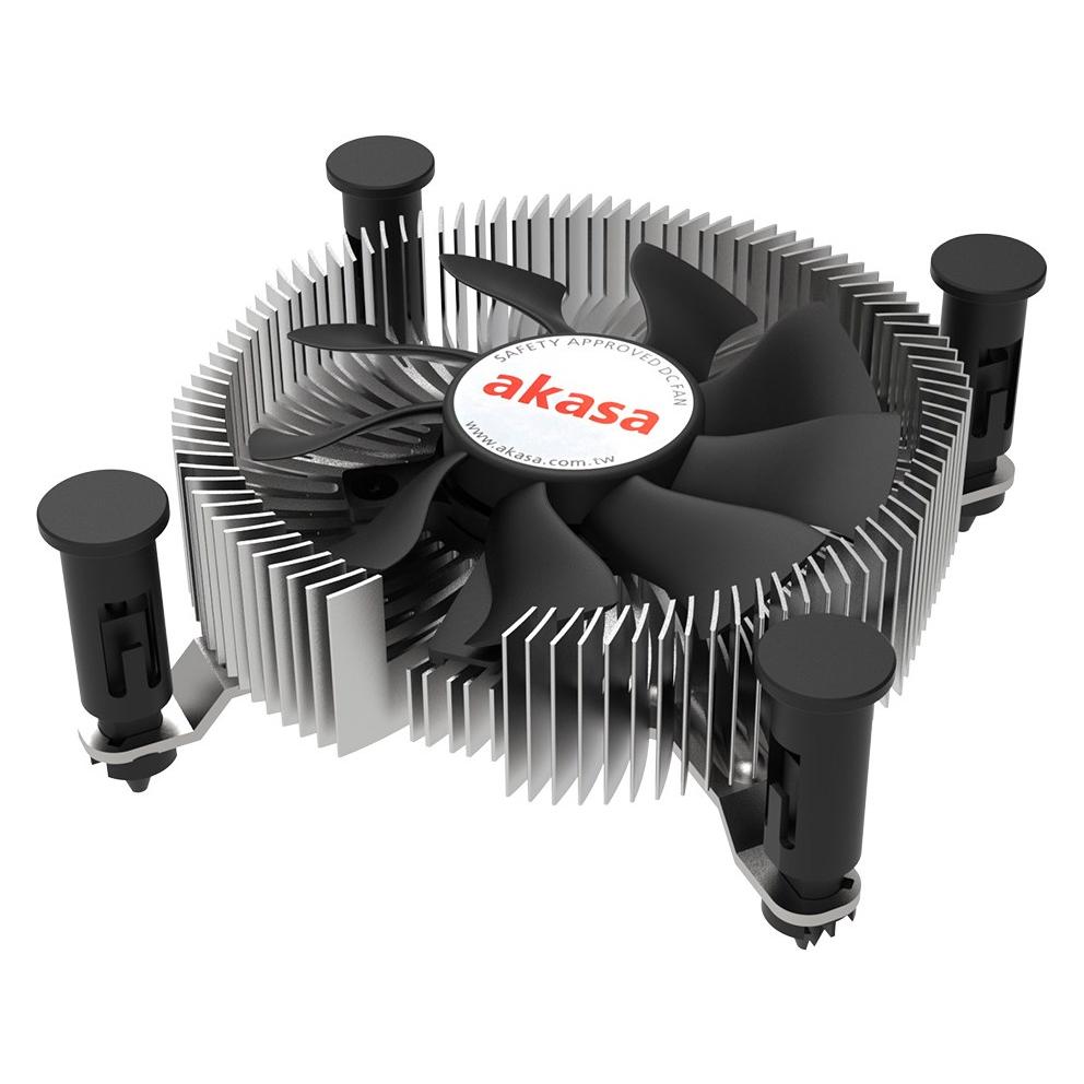Akasa AK-CC6602HP01 Low Profile CPU-Kühler - Sockel LGA 1700, 30 mm Höhe (30 mm) (AK-CC6602HP01)