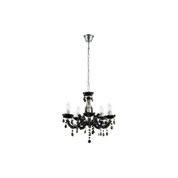 Globo Lighting Luster   , silber , Maße (cm): H: 128  Ø: 44