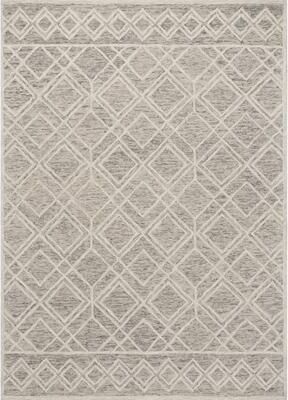 Carson Carrington Kullstra Scandinavian Grey Hand-tufted Wool Rug