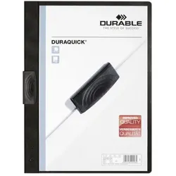 Durable, Mappe, DURAQUICK Kunststoff Rot Präsentations-Mappe (A4, 1x)