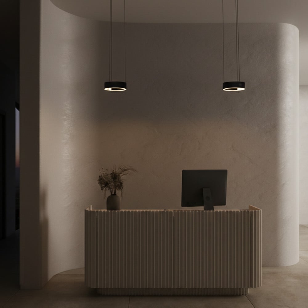 Lyora Design hanglamp Afi zwart aluminium