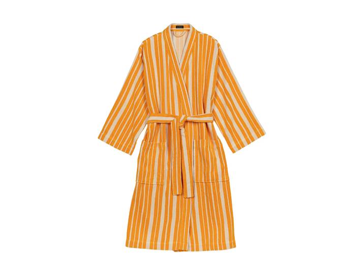 Marimekko Raide badjas yellow XL