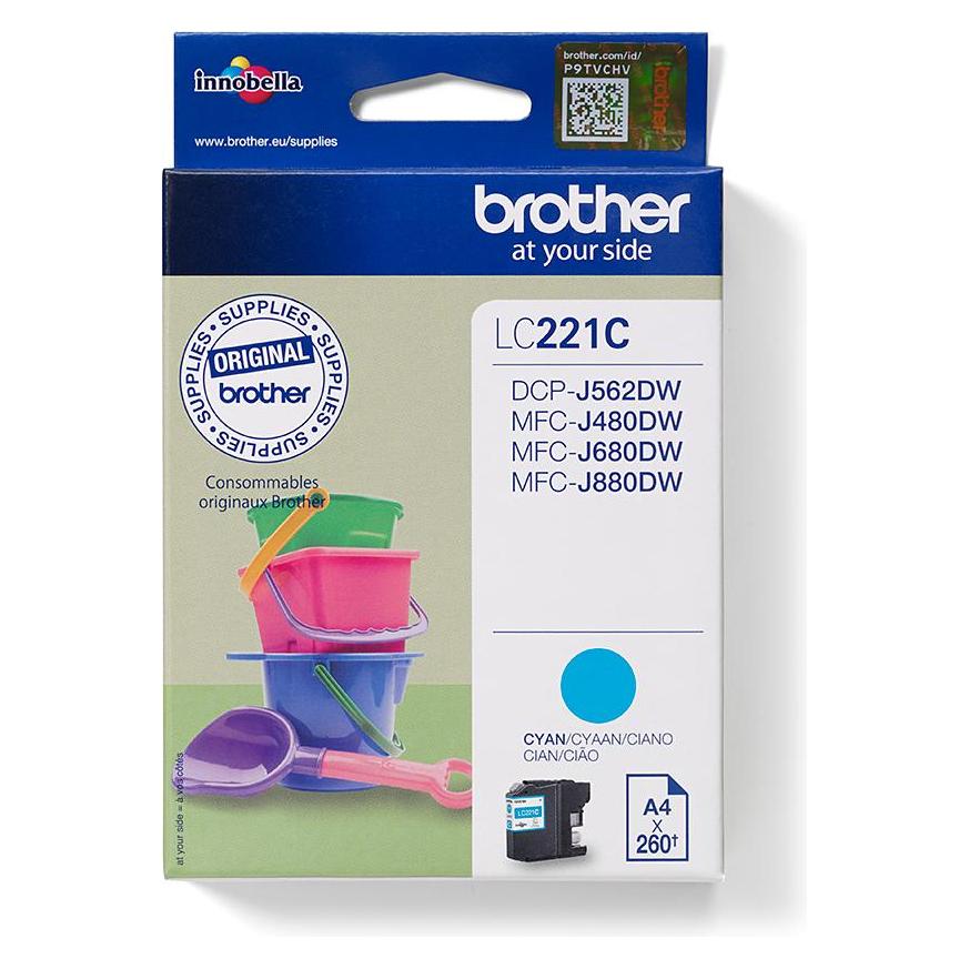 Brother Lc-221c (C) (LC-221C)
