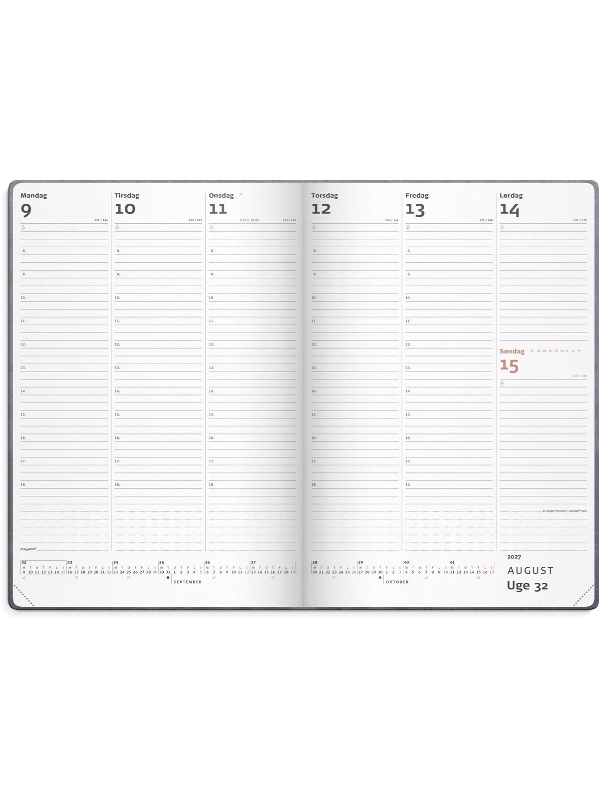 Mayland City Diplomat ugekalender trend 2027