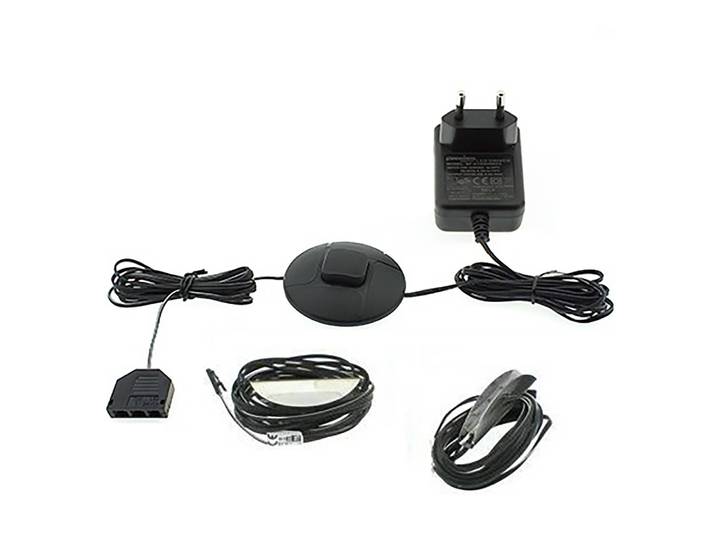 LED-Bodenbeleuchtung Silber 2er Set Kunststoff