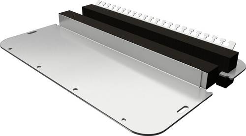 Rittal SZ 2566.450 2566450 Flanschplatte (L x B) 221mm x 401mm Stahlblech Grau (RAL 7035) 1St.
