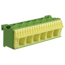 Hager KN26E KN26E PE-Klemme flexibel: 1.5-25 mm² starr: 1.5-25 mm² Polzahl: 26 1 St. Grün Piece