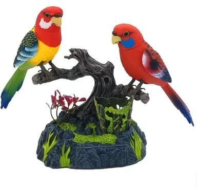 Uplift Treasures Colorful Acrylic Bird Desk Ornament b