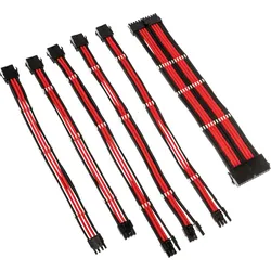 KOLINK 04764 - Kolink Core Adept Kabelset - schwarz/rot