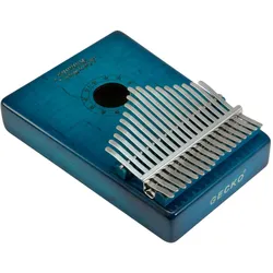 DIMAVERY KL-6 Kalimba,17 C, blau