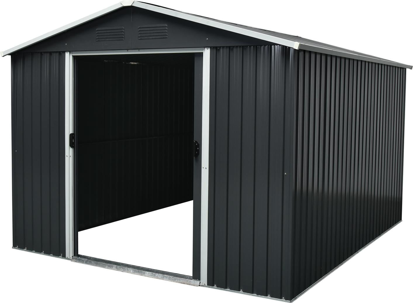 Pergart tuinhuis Dresden II 108, wit/grijs, 6,58 m²