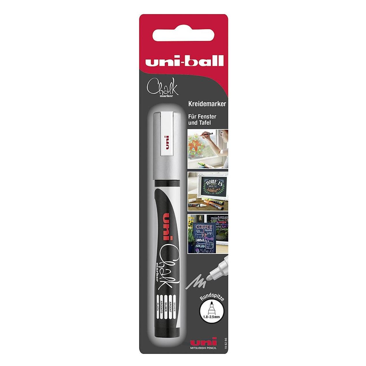 Uni-ball Kreidemarker 'Chalk PWE-5M' (5x) (186286) Mindestbestellmenge: 5 Stück