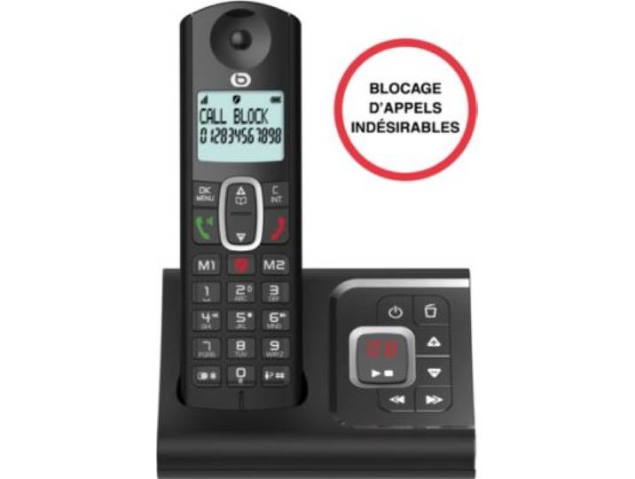 Essentielb - Téléphone Sans Fil Tribu Solo-R V3