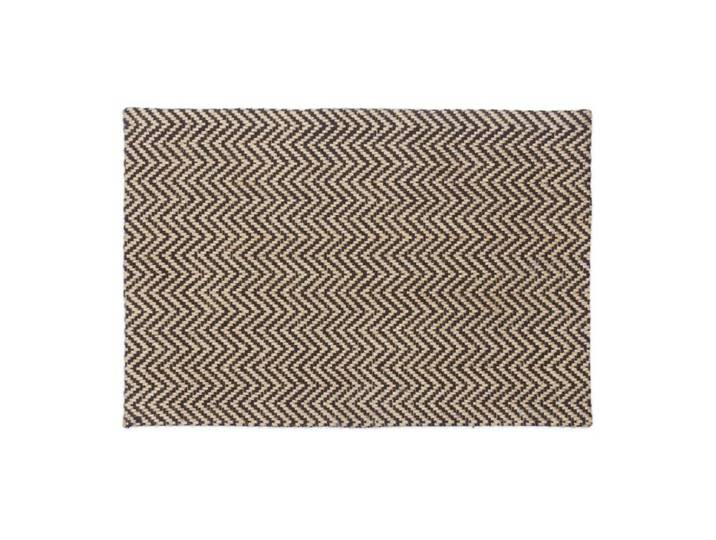 Relaxdays Fußmatte Jute Zickzack