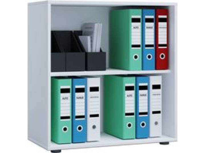 VCM Étagère de bureau Lona (sans portes, blanc, L)
