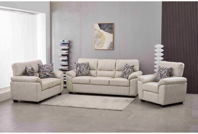 Faux Leather Living Room Set